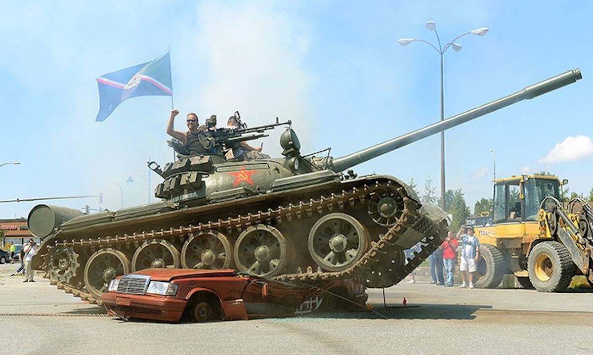 Tank Car Crush