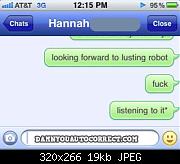 lusting robot