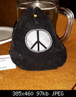 Peace Symbol Rune Bag