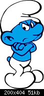 Grouchy Smurf