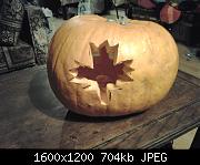 Maple Leaf Pumpkin