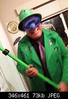 Riddler Closeup