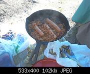 Chilli Dog Camping Breakfast