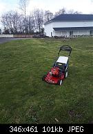Mower While Mowing