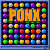 Ponx is similar to Poux. Take away as many matching colored pieces by swapping them around and hitting the blue button. Time decreases on removal of colored counters.