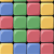 Click on contiguous blocks with the same color to remove them, try to clear board.