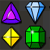  Diamond Mine is a fun puzzle game where players earn points by forming rows of 3 or more useridentical gems. 