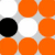 Match the pattern of dots in the blue box by clicking the large dots in the orange grid.You have only a couple seconds to memorize the pattern. Break 2000 points and enter round 2 where you`ll need to double click for Purple dots and single click for white dots.